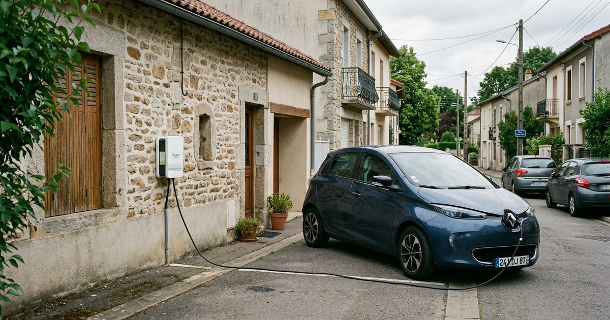 Installation de borne de recharge à Bohars