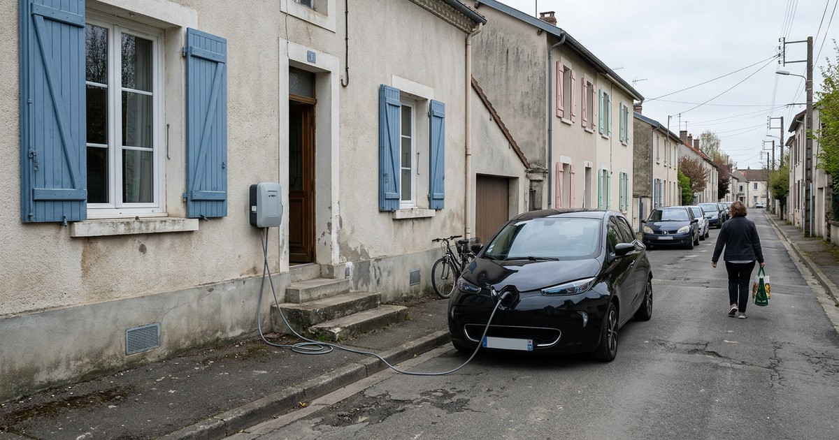 Installation de borne de recharge à Guipavas