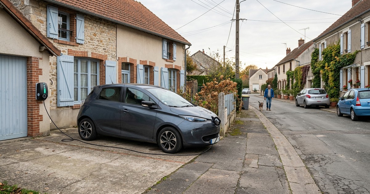 Installation de borne de recharge à Plabennec